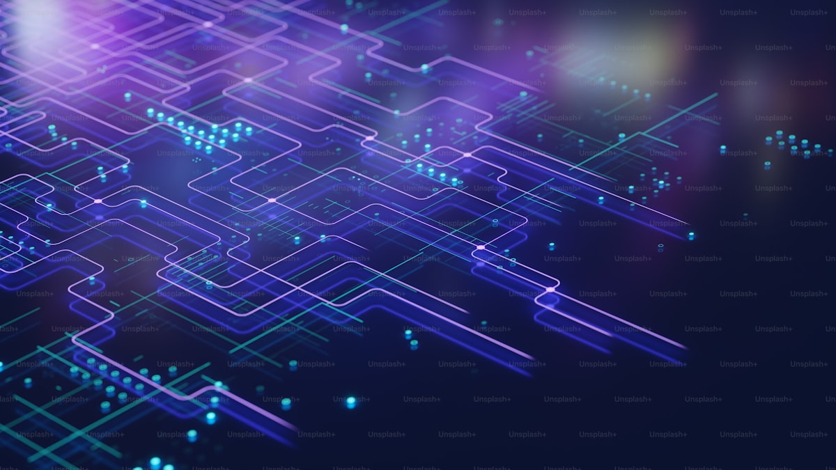 Network connection, big data visualisation. Abstract digital background.
